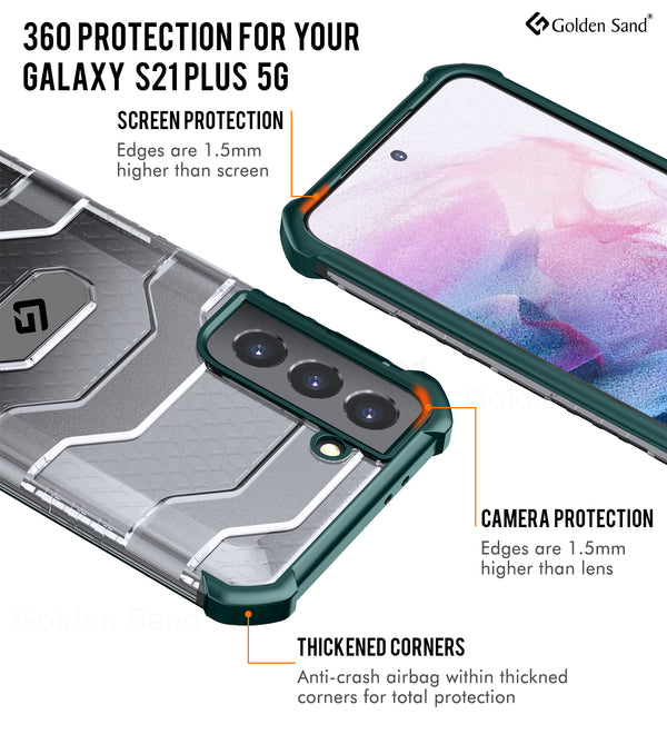 Samsung Galaxy S21 Plus (6.7 inch) Back Cover | Explorer Series, Military Green