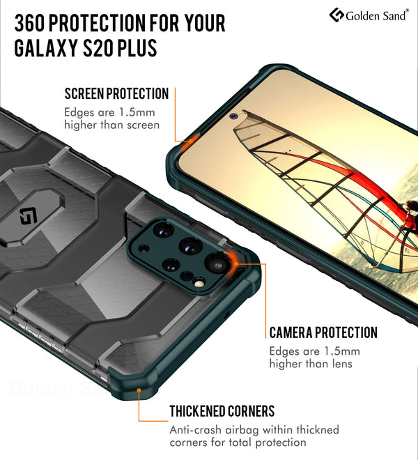 Samsung Galaxy S20 Plus  Back Cover | Explorer Series, Military Green