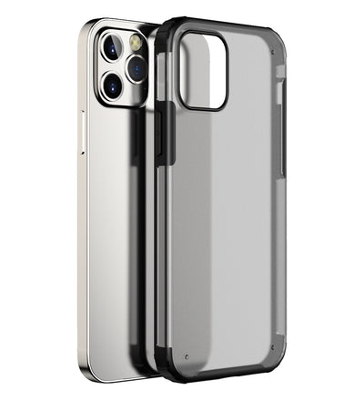 Apple iPhone 12 Pro Max Back Cover | Rugged Frosted Series, Black