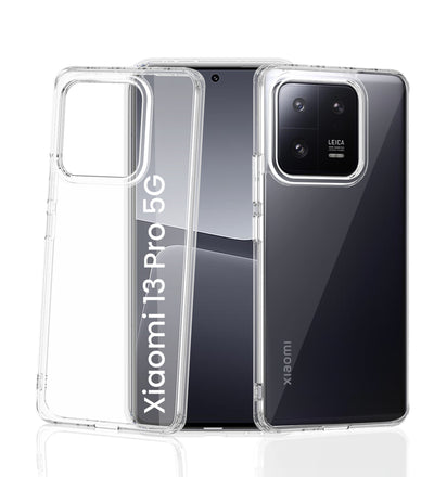 Xiaomi 13 Pro 5G (6.73 inch) Back Cover | Ice Crystal Series, Crystal Clear
