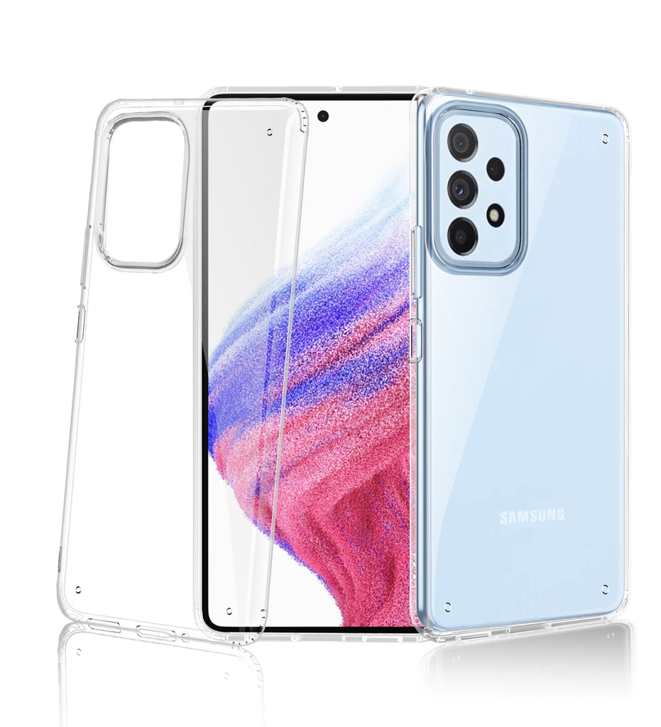Samsung Galaxy A53 5G (6.5 inch) Back Cover | Ice Crystal Series, Crystal Clear