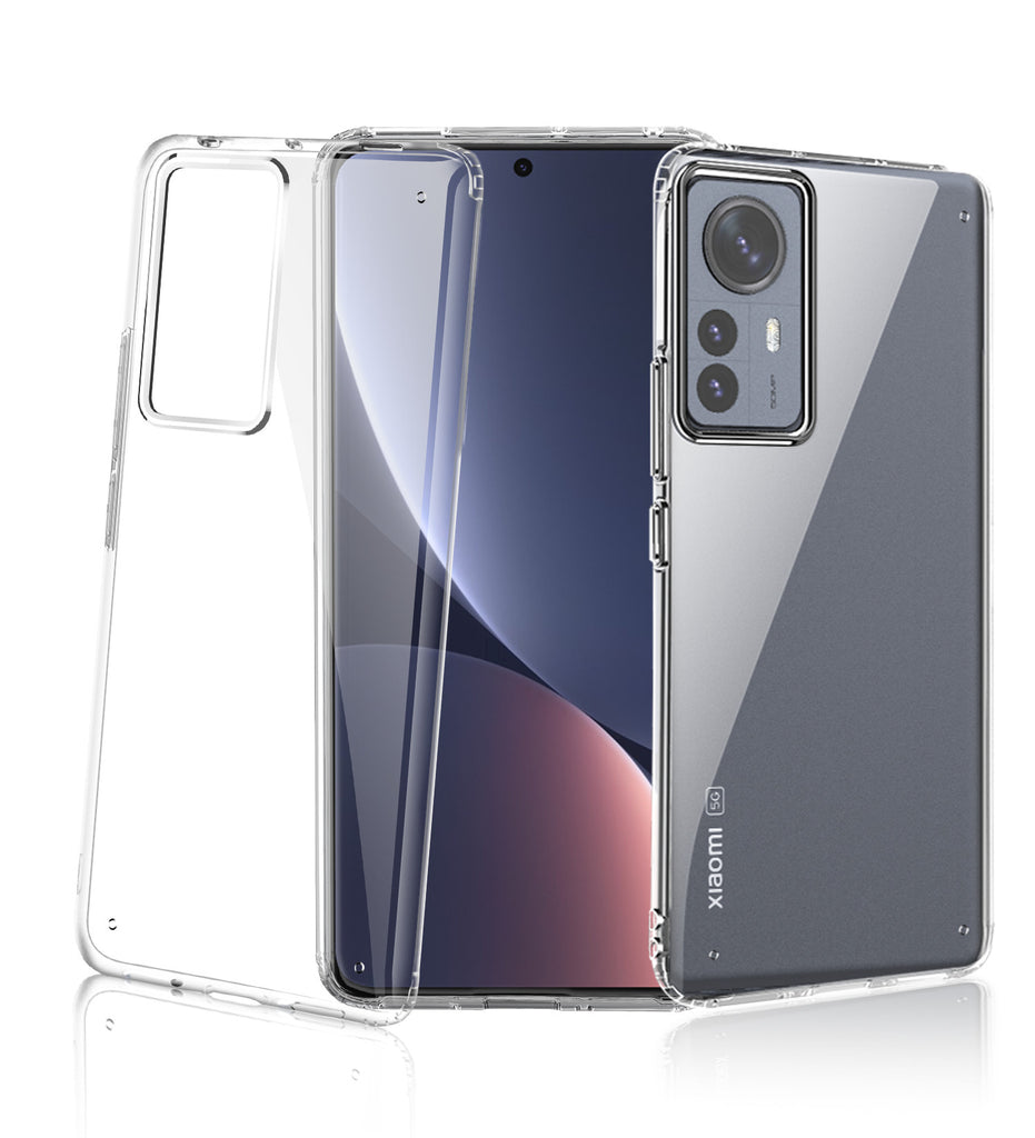 Xiaomi 12 Pro 5G (6.73 inch) Back Cover | Ice Crystal Series, Crystal Clear