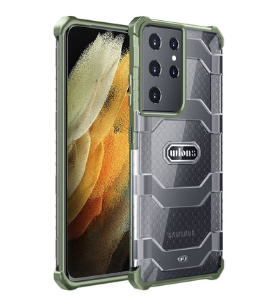 Samsung Galaxy S21 Ultra (6.8 inch) Back Cover | Explorer Series, Olive Green