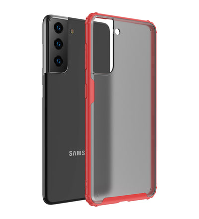 Samsung Galaxy S21 Plus, 6.7 inch Rugged Frosted Back Cover