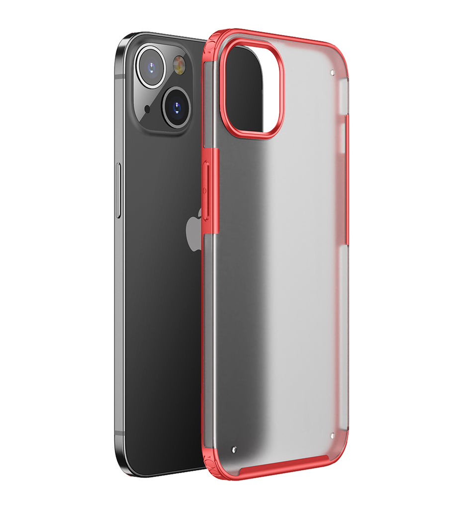 Apple iPhone 13, 6.1 inch Rugged Frosted Back Cover