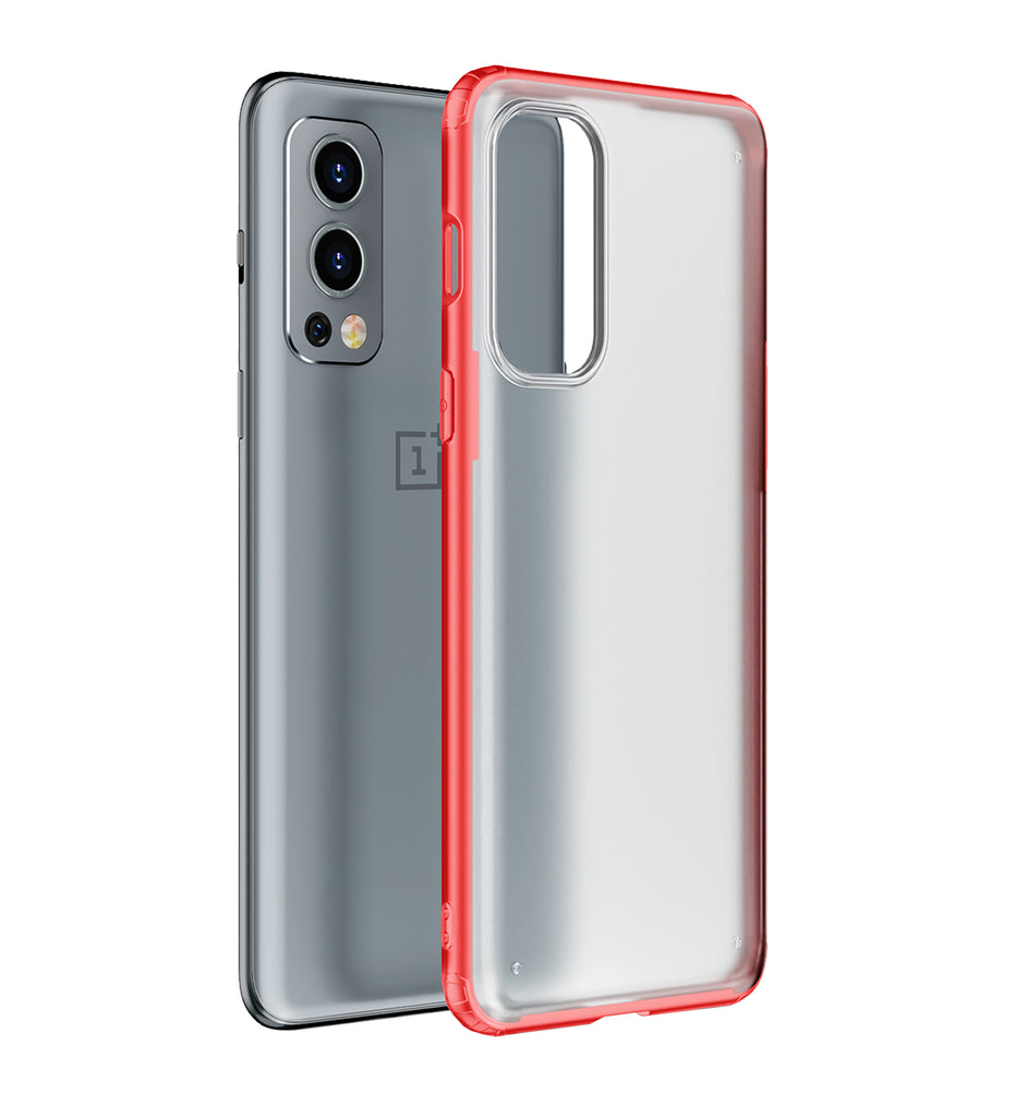 OnePlus Nord 2 5G, 6.43 inch Rugged Frosted Back Cover